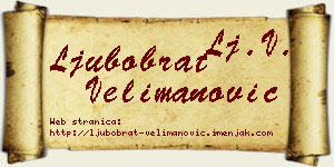 Ljubobrat Velimanović vizit kartica